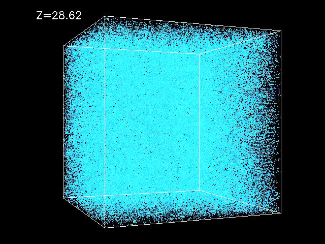 Computer Simulation of the formation of Galaxies and Clusters