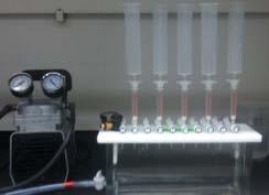Measures total F values, with a limit of detection of 15 ppb for 8 ml aqueous sample Uses