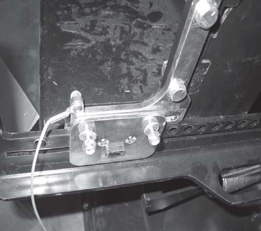 Push bolts back through latch bracket and retainer plate. See Figure 36.