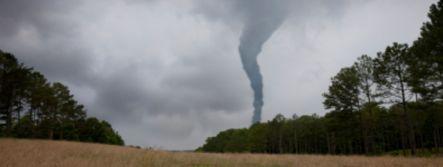 The USA has more tornadoes than any other country in the world, averaging around 1200 a year.