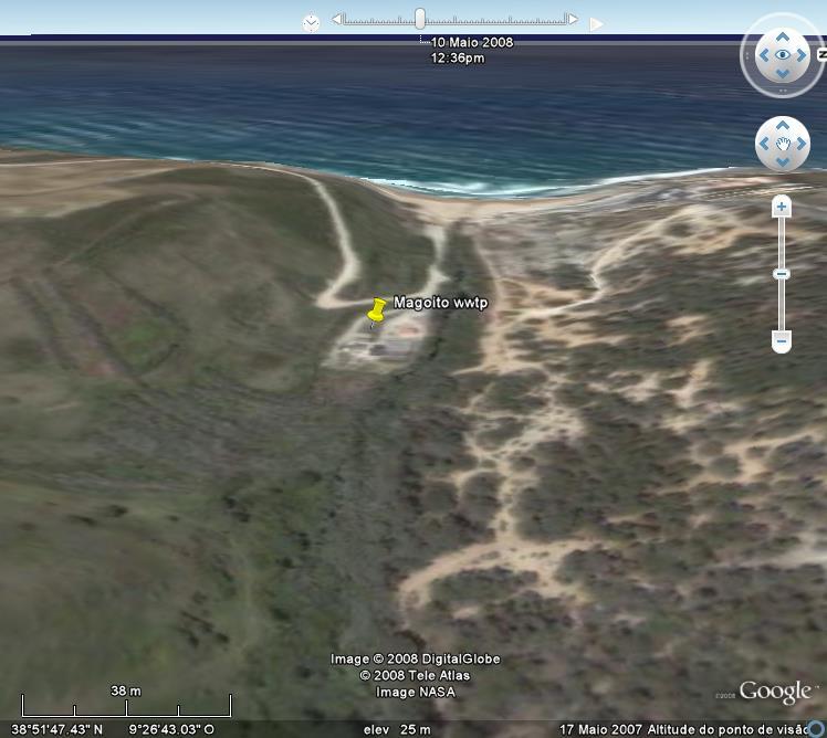 Notice on a Case Study on the Utilization of Wind Energy Potential on a Remote and Isolated Small 295 Figure 3. 3D view of the site (facing West), (source: Google Earth). form.