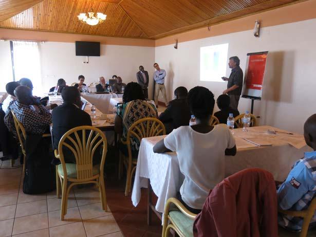 Workshop With Stakeholders Governmental planners and managers
