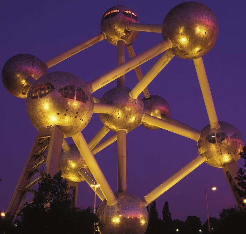 7Applictions of Integrtion The Atomium, locted in Belgium, represents n iron crstl molecule mgnified 65 illion times.