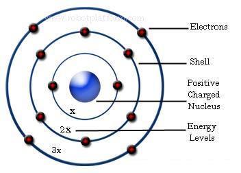 Based on his observations, Bohr proposed that electrons surround the nucleus ONLY in