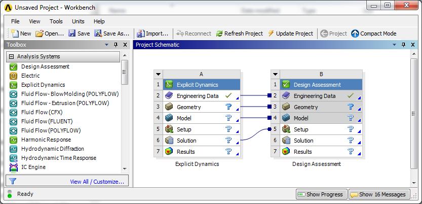 Direct Access to Results Design Assessment Introduced in Workbench to enable customized post processing of Mechanical