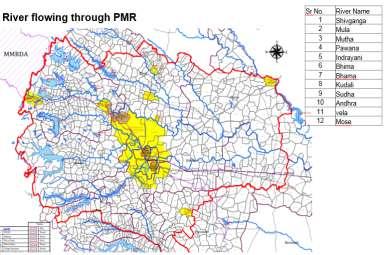 population Climatology Analysis, e forest cover in PMRDA Wildlife sanctuary details Agricultural details like Major