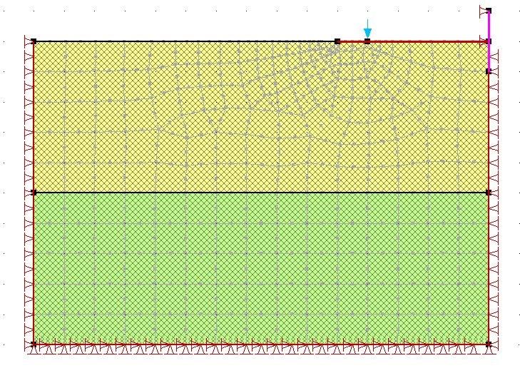 T(x) [kn] 8 6 4 2-2 -4-6 -8-1 Shear Force 2 4 6 8 1 x Analytical Beam1_GeoStudio Figure 52