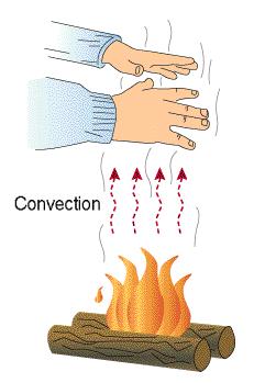 Convection Convection occurs in liquids and gases.