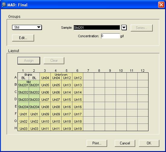 Instrument setup The instrument was programmed through the SoftMax Pro Software. The settings were selected in the plate section of the software (Figure 4). A The reading type was endpoint.