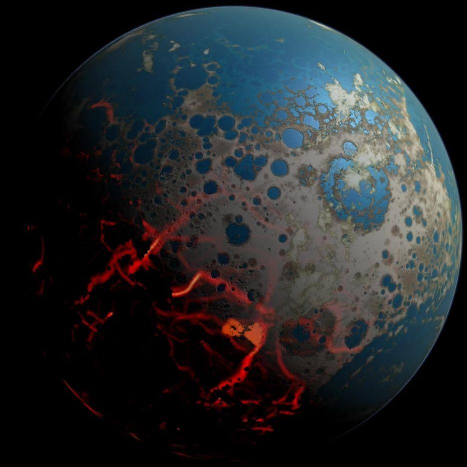 rocks to form on earth were formed from molten