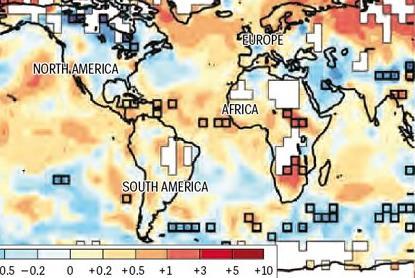 Climate Change Update 2013-2014 Temperature changes Recent 10-Year Record DR.