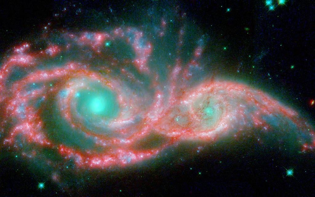 Name: Section: Date: Lab 9: The Hubble Redshift Distance Relation Figure 1: Two colliding spiral galaxies, NGC 2207 and IC 2163, taken with the Hubble Space Telescope. Picture credits below.