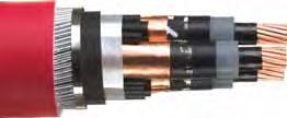1 Three Core XLPE/LSF/SWA/LSF Power Cable./ kv Application LSF armoured power cable for use in fixed installations.