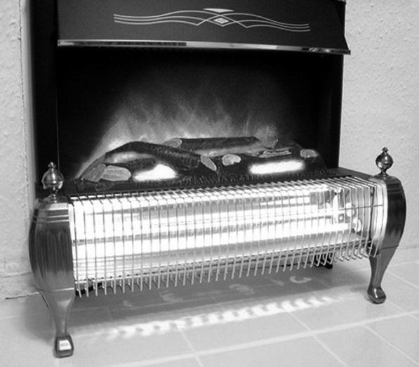 1. A mains electric fire has two heating elements which can be switched on and off separately. The heating elements can be switched on to produce three different heat settings: LOW, MEDIUM and HIGH.