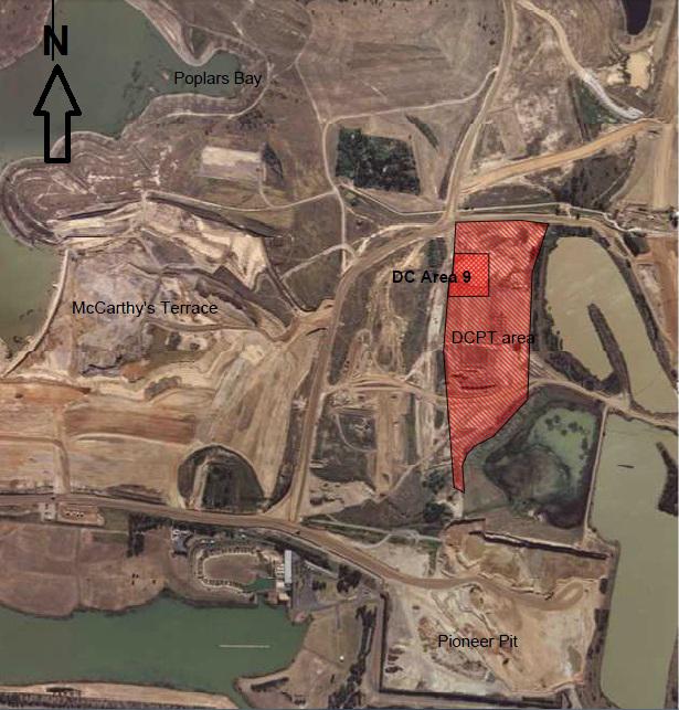 K. Tokeshi et al.: Use of surface waves for geotechnical engineering applications in Western Sydney Fig. 2. Aerial view of DC site (Area 9) at the Penrith Lakes. 39