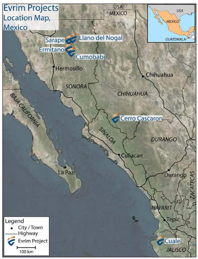 Cuale Project A New Gold Project in Mexico GOLD High Sulphidation Epithermal (HSE) gold target in Southern Sierra Madre, Jalisco HSE targets are known for their low capital cost, higher margins and