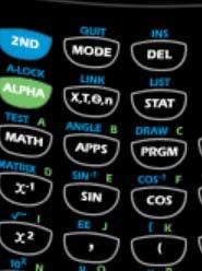 TURNING OFF YOUR CALCULATOR Hit the 2ND button and the ON button NEGATIVE NUMBERS Use (-)