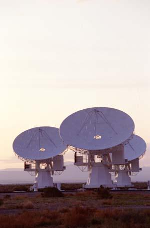 Radio Telescopes In order to make better and more clear (or higher resolution) radio images, radio astronomers often combine several smaller