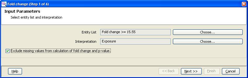 Analysis with Mass Profiler Professional - analysis Fold Change Fold change is a signed value that describes how much a quantity changes from its initial to its final value.