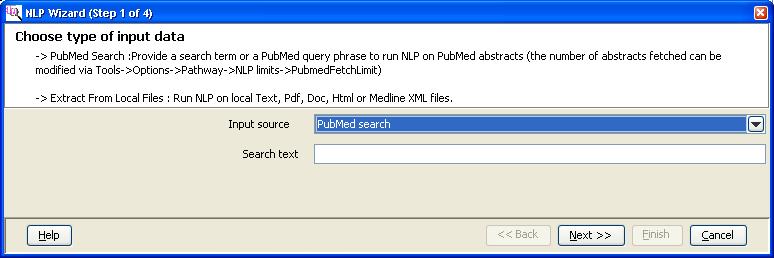 NLP first recognizes entities in sentences and then perform information extraction to identify relationships between the document and the selected entity list.