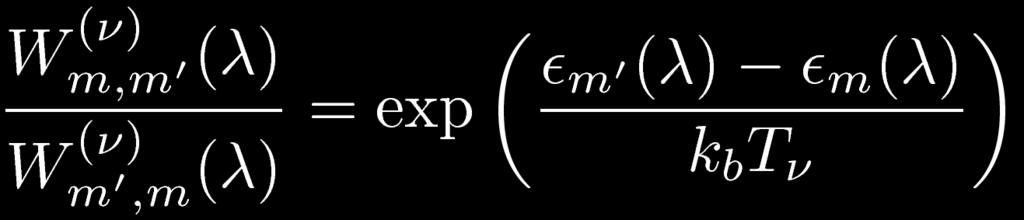 master equation External driving