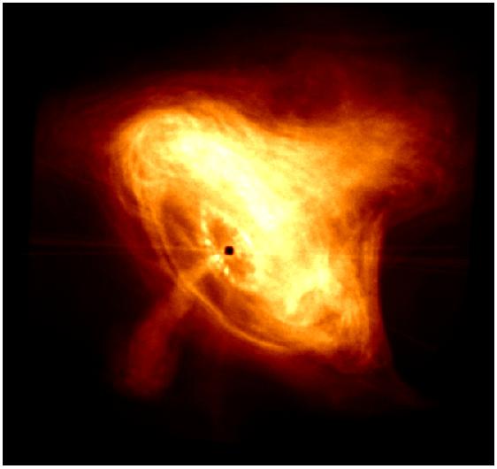 Famous example: The Crab PWN Chandra ACIS image (Weisskopf et al 2000) Ring(s), jets, torus, wisps Inner ring: termination shock