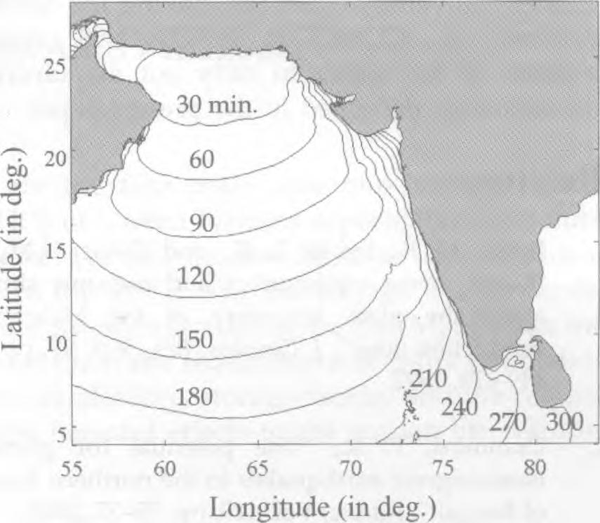 9 indicate that it may not be necessary to issue a tsunami warning requiring immediate evacuation if a mega-thrust earthquake capable of generating a transoceanic tsunami were to occur in the Makran