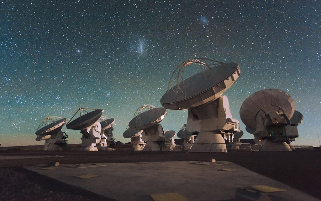 Great Observatories for the coming decades Atacama Large Millimetre Array (ALMA):