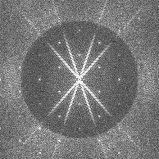 Coronagraphic image after XAO 1.