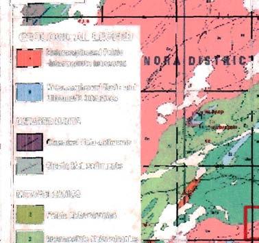 mineralization localized along stratigraphic "time breaks" with intensely