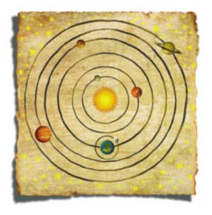 ..? 2 The solar system Our understanding of the universe has changed throughout history. The ancient Greeks proposed a geocentric model.