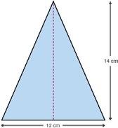 using Area = x base x height Area of a rhombus The area of a
