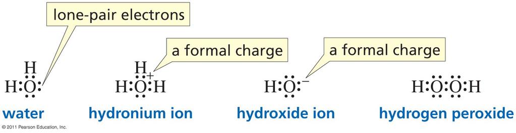 Lewis Structure Formal charge = number of valence electrons (number of lone