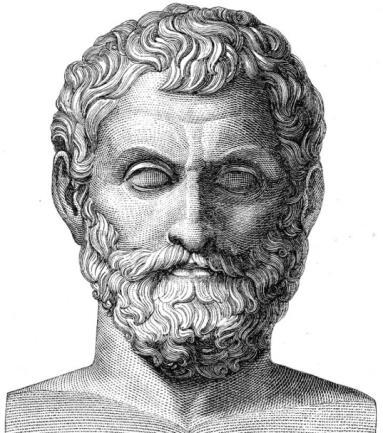 (Thales of Miletus 624-546 BC was a Greek philosopher and mathematician from Miletus. Thales attempted to explain natural phenomena without reference to mythology.