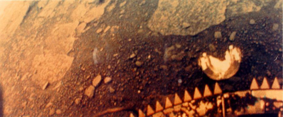 Surface of Venus Barren landscape Angular edges low