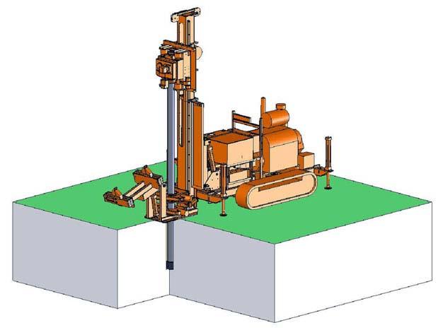 Principles of Sonic Drilling VIBRATORY FORCE Provides velocity and localized displacementd to shear and penetrate ROTARY FORCE Provides slow rotation or slewing to enhance vibration effects.