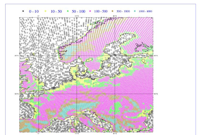 NOAA/NESDIS Pre-Processing - Pre-processing revised in 2010. - NOAA/NESDIS data received daily at 23UTC.