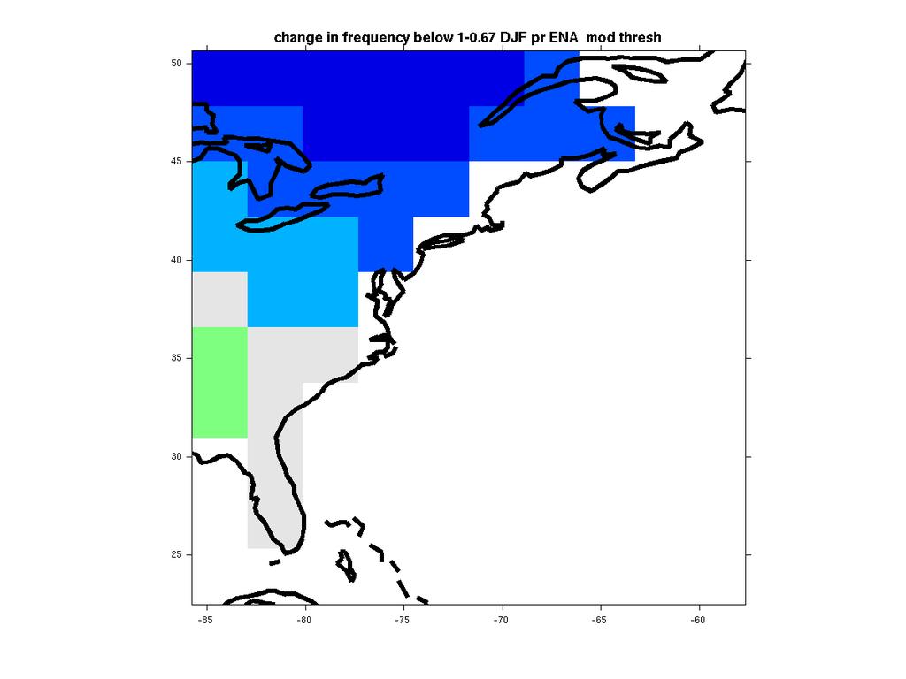 DEMETER Multi-Model Seasonal Predictions Eastern North