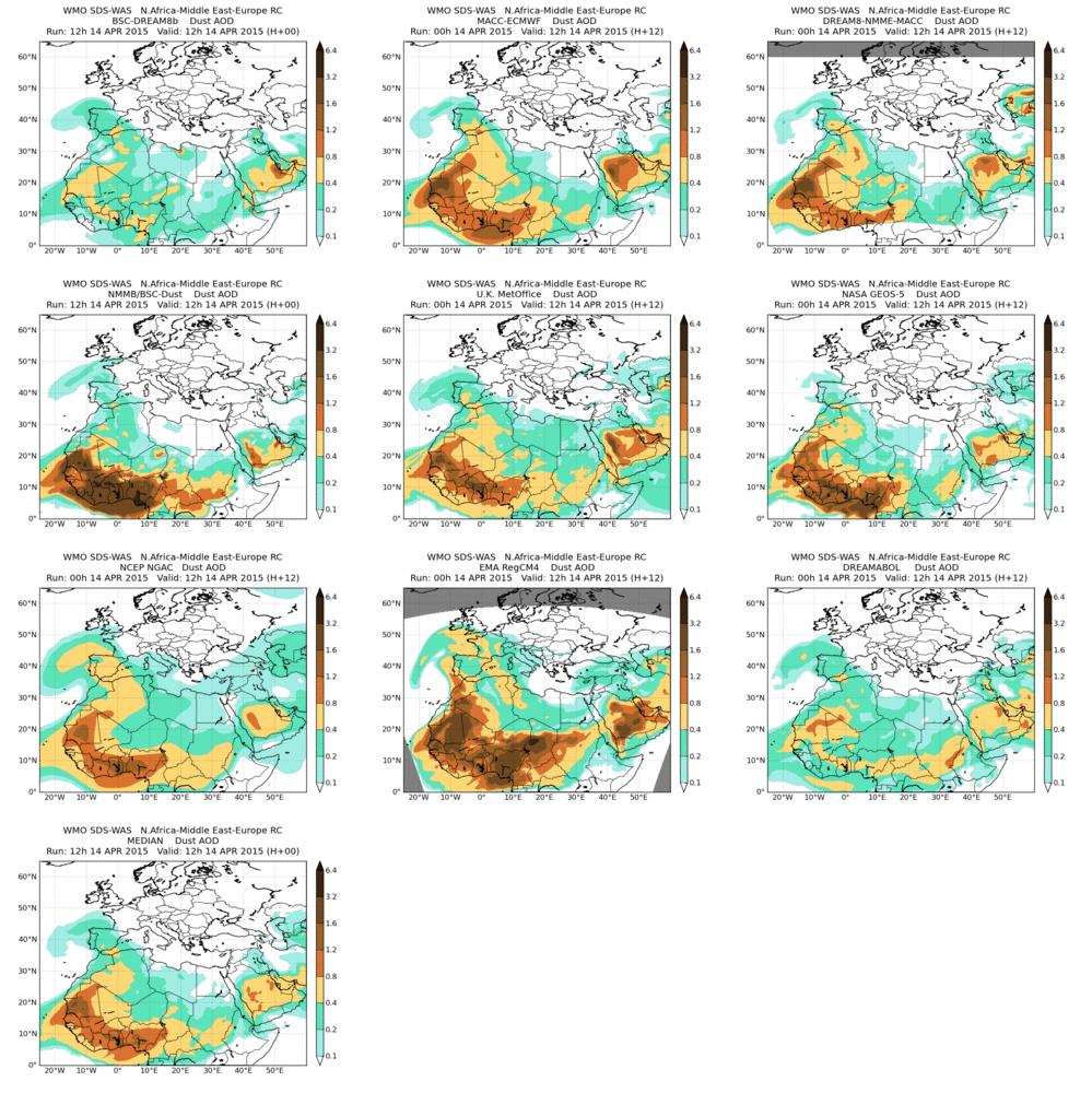 CAMS aerosol forecasts Built on the ECMWF NWP system with additional prognostic aerosol variables (sea salt, desert dust, organic matter, black carbon, sulphates) Aerosol data used as input in the