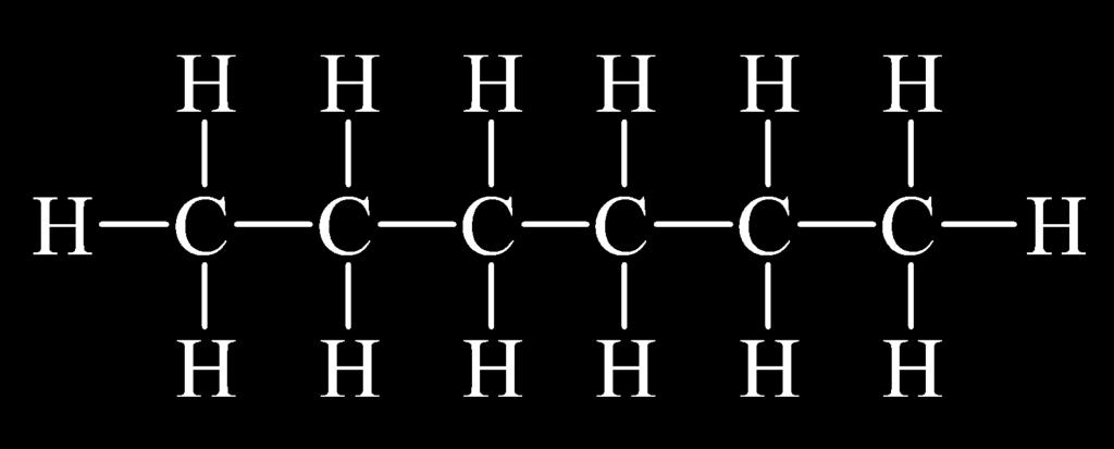 methane n-propane n-hexane Different compounds that