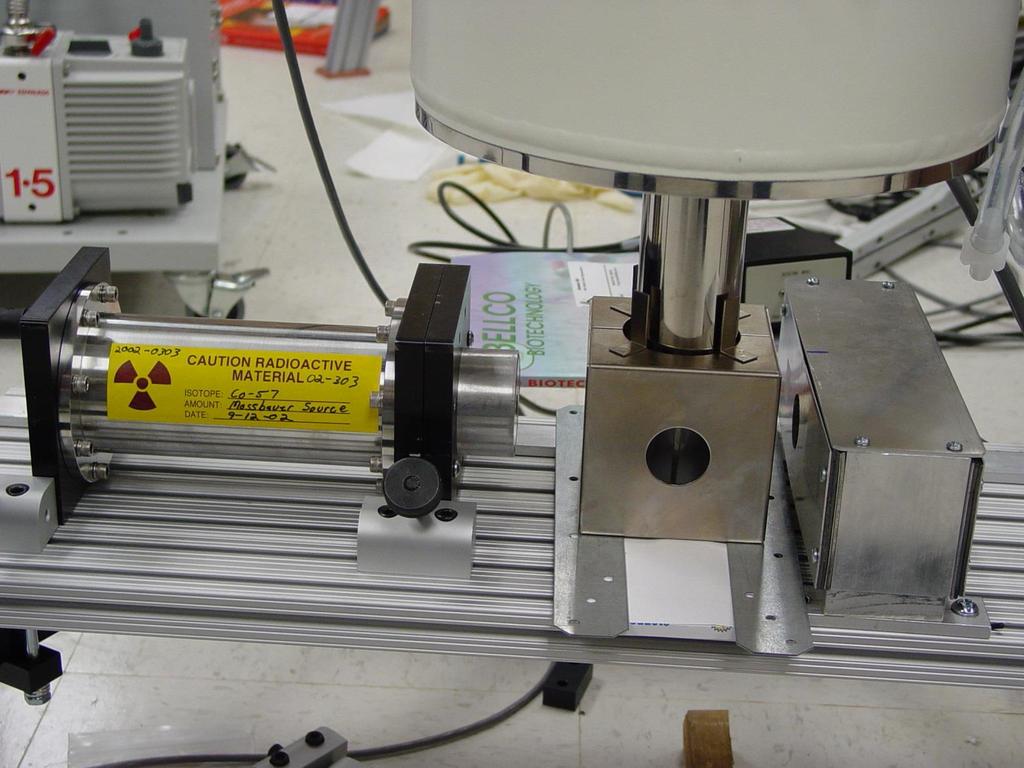 Low-Field Mössbauer spectrometer