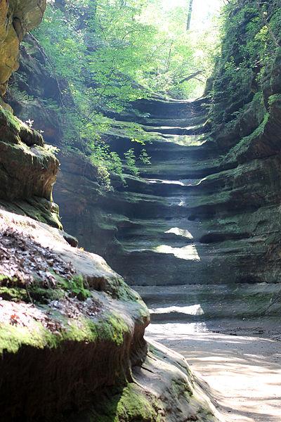 Some parts of the Earth show evidence of erosion from water, leading to creation of deeper and deeper canyons over thousands or millions of years. Image credit http://en.wikipedia.