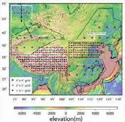 MT Array : Standard Continental Magnetotelluric Network North