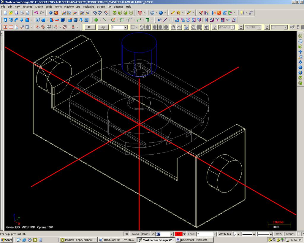 Tool Centre Point Management Simply program the part in your CAM software using the solid model zero location.