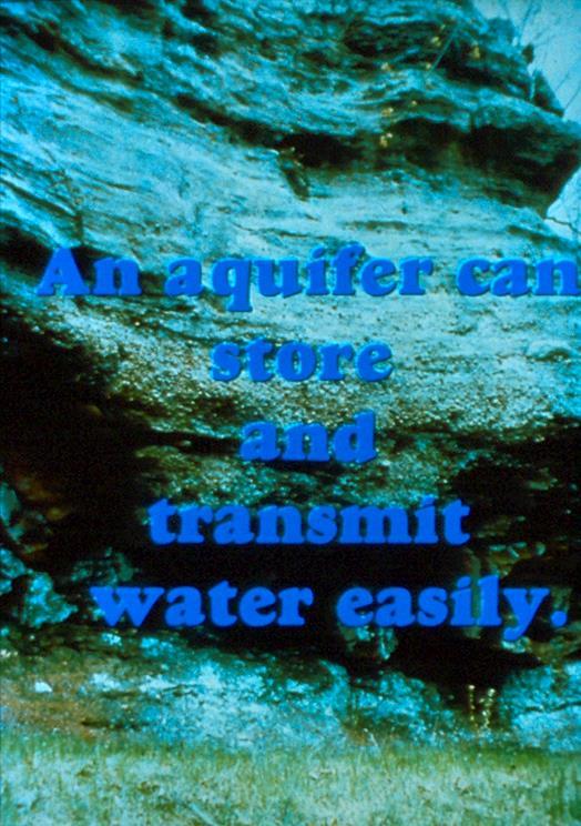 AQUIFER A geologic formation, part of a formation or group of