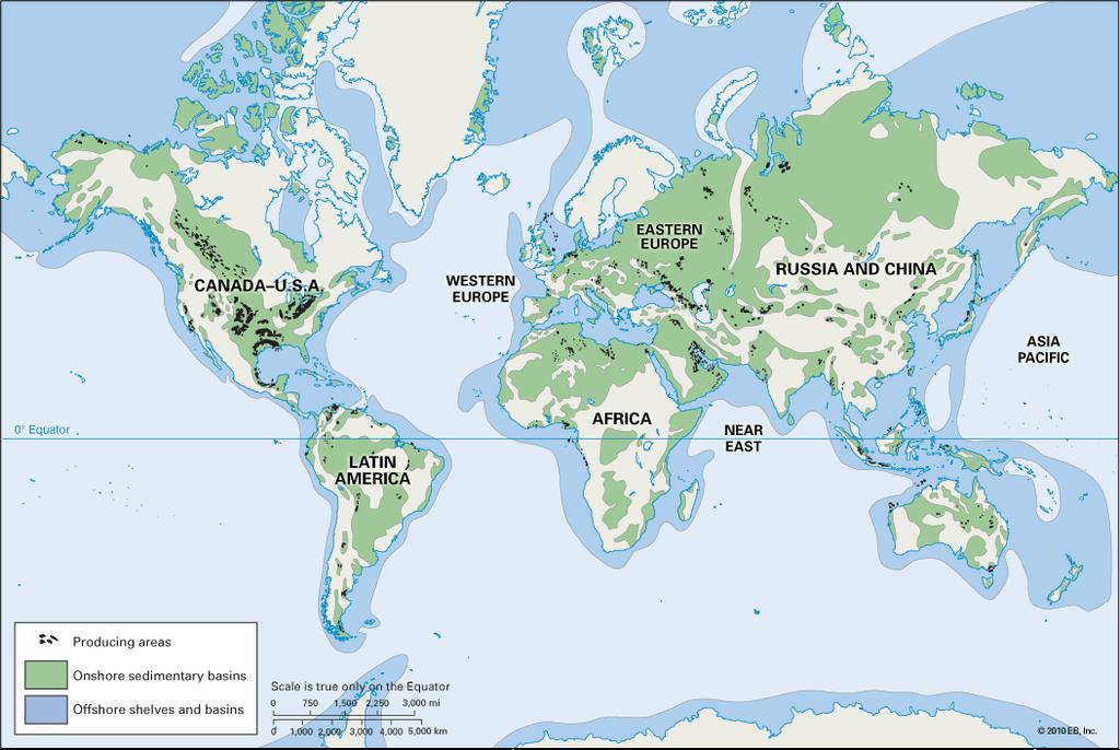Focus on Sedimentary Basins Basins contain oil /gas, coal, mineral and freshwater