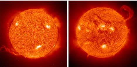 3/55 Sun diameter 1 392 000 km 109 x larger than Earth weight 2 x 10 30 kg 330 000 x greater than