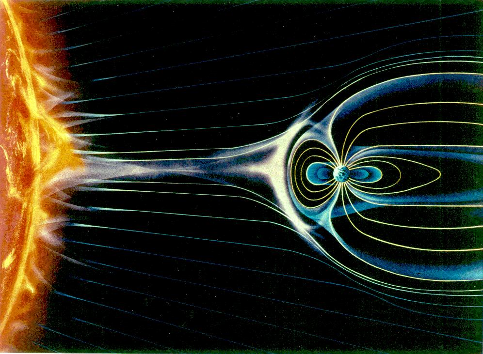 The solar-terrestrial system Corona is so hot that the Sun s gravity cannot hold it down it flows outwards as the solar wind A break-down of Alfvén s theorem is sufficient to drive the dynamics of