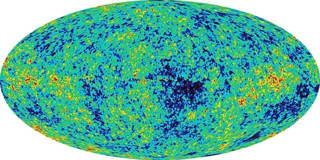 Cosmological Evidence for CDM WMAP - satellite image of the cosmic