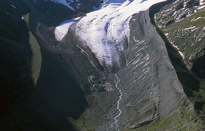 How were these formed?? Lateral moraines, Switzerland. Source: J. Alean & M.